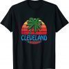 Cleveland Summer Palm Tree Beach T-Shirt