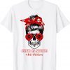 Cupid Is Stupid Messy Bun Skull Anti Valentine's Day 2022 Shirt
