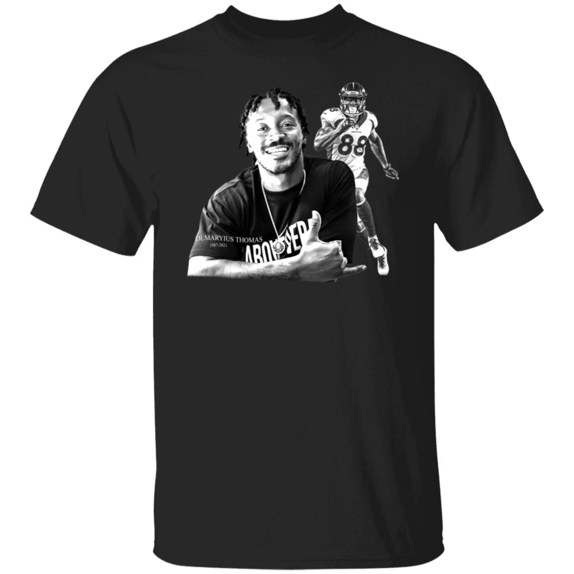 Demaryius Thomas 88 Denver Broncos Black And White NFL 2022 shirt