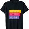 Different Translate To French And Spanish T-Shirt