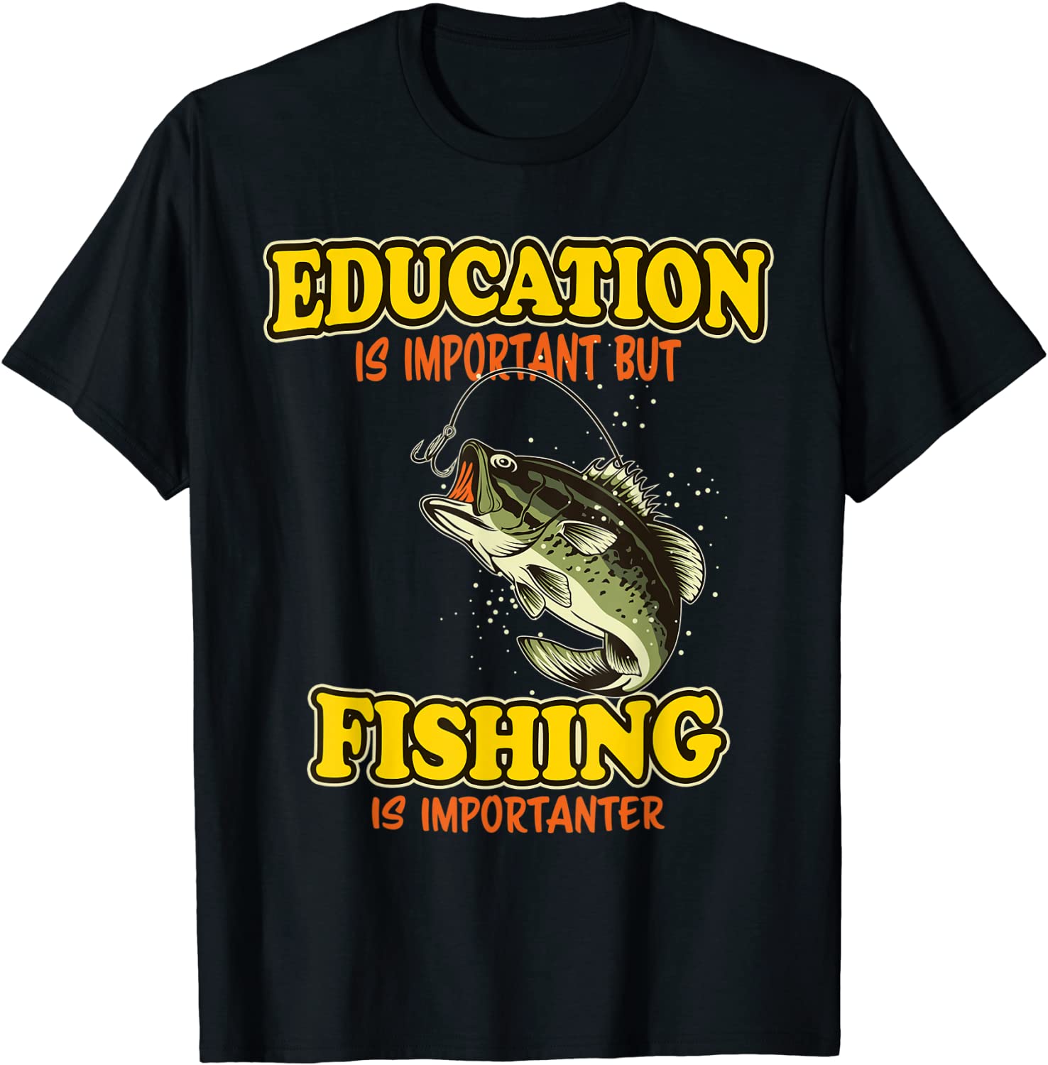 Education Is Important But Fishing Is Importanter Fisherman Classic Shirt