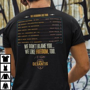 Escape To Florida Desantis Ron Desantis Campaign Official Shirt