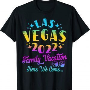 Family Vacation Las Vegas 2022 Matching Family Trip Group Limited Shirt