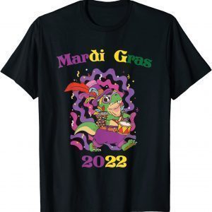 Fancy Mardi Gras Party Costume 2022 Classic T-Shirt