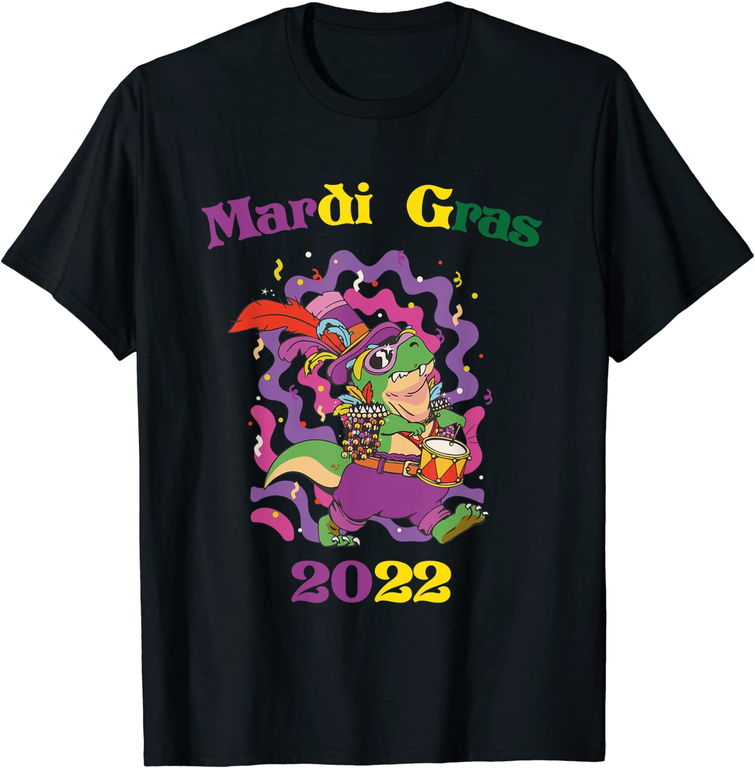 Fancy Mardi Gras Party Costume 2022 Classic T-Shirt