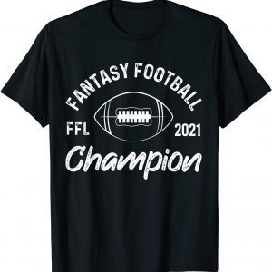 Fantasy Football Champion draft day season 2021 champ Classic Shirt