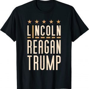 Favorite Presidents Trump Lincoln Reagan Trump Classic Shirt