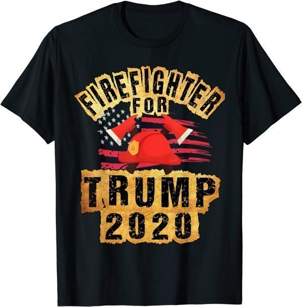 Firefighters For Trump Re-Elect Trump Gift T-Shirt