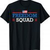 Freedom Squad American Flag Matching 4th Of July Unisex Shirt