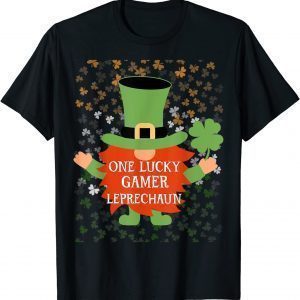 Gamer St Patrick's Day Lucky Gnome Family Matching 2022 Shirt