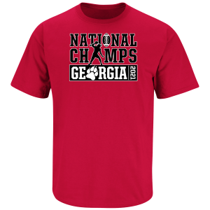 Georgia Football 2021 Champs Shirts