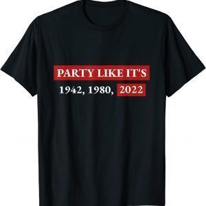 Georgia Party Like It’s 2022 Football Championship Classic Shirt