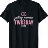 Getting Married on Twosday 2-22-2022 Marriage Classic Shirt
