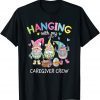 Gnomies Hanging With My Caregiver Crew Easter Day Egss Classic Shirt