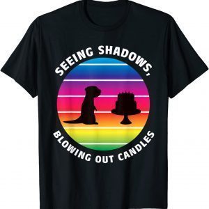 Groundhog Day Birthday February 2 Phrase Rainbow Art Classic Shirt