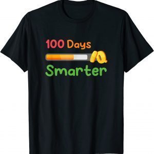 Happy 100th Day Of School Cool 100 Days Smarter Gamer Classic Shirt