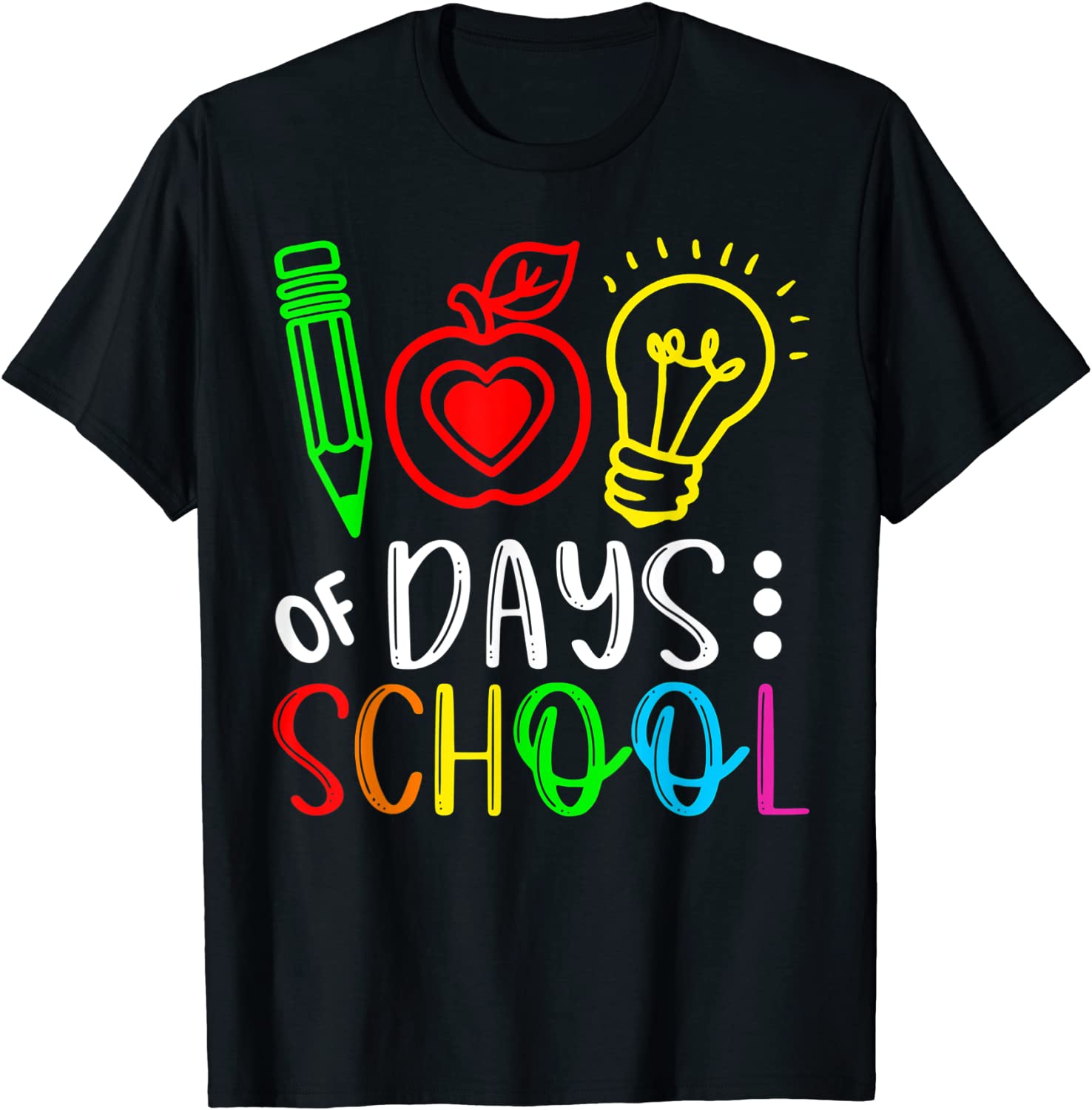Happy 100th Day Of School Teacher Student 100 Days Smarter 2022 Shirt