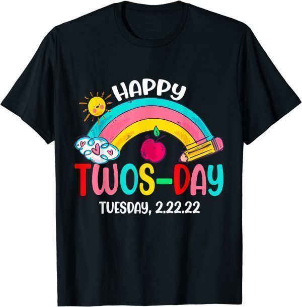 Happy 2-22-22 Twosday Tuesday February 22nd 2022 Numerology Classic Shirt