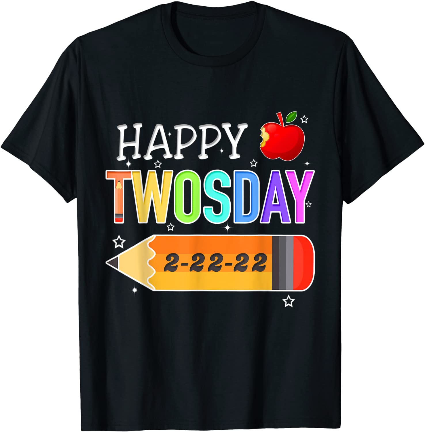 Happy 2-22-22 Twosday Tuesday February 22nd 2022 School Classic Shirt