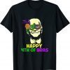 Happy Mardi Gras Joe Biden Sarcastic 4th Of July Classic Shirt