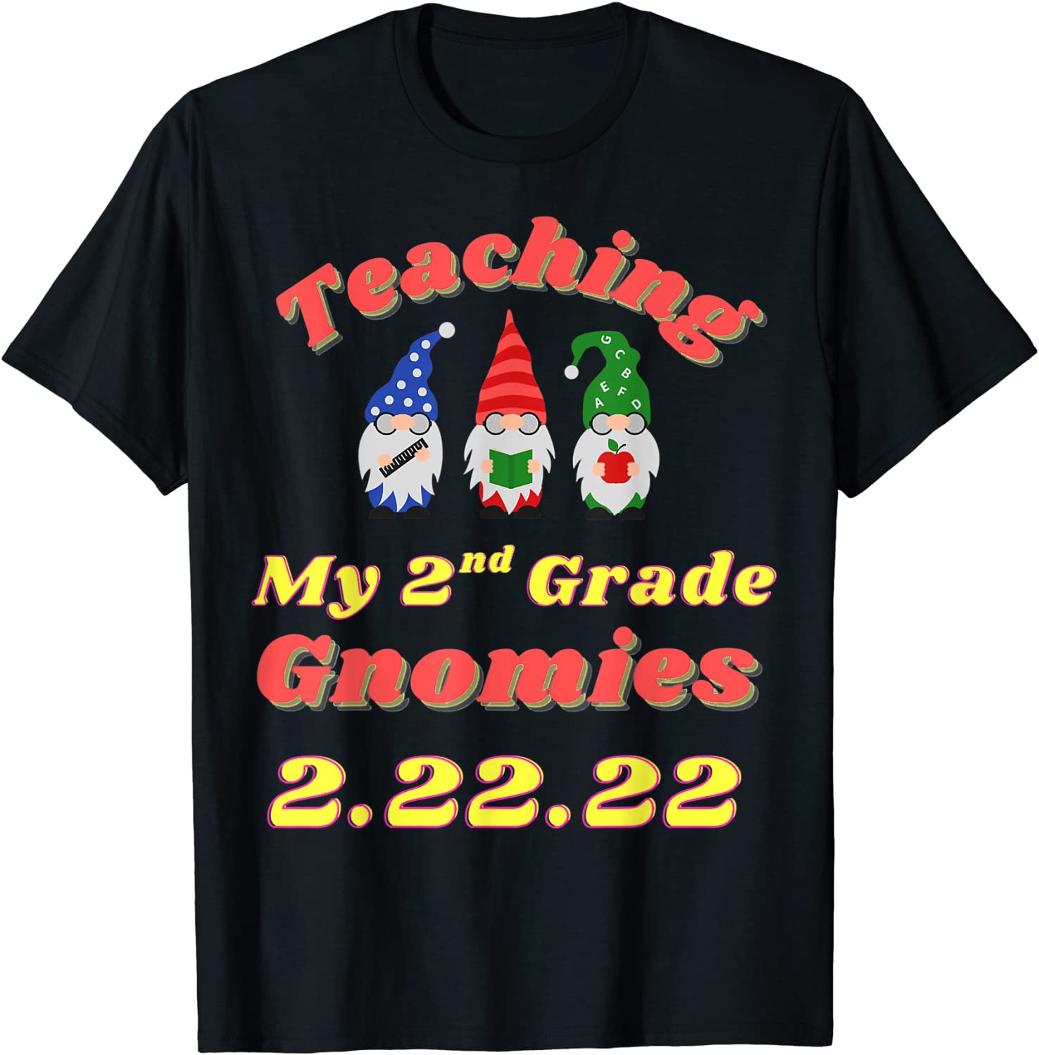 Happy Teaching 2nd Grade Gonmies Twosday 2-22-22 Classic Shirt