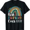Happy Twosday 2022 Blue Rainbow Twos Day 2-22-22 Classic Shirt