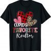 Happy Valentines Day Cupid’s Favorite Realtor Teaching Lover 2022 T-Shirt