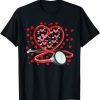 Heart Stethoscope Nurse Cute Love Nursing Valentines Day 2022 Shirt