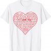 I Love You Different Languages, Multicultural World Traveler Classic Shirt