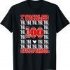 I Tackled 100 Days Of School Football Day Of School Teachers Classic Shirt