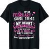I'm A February Girl 1941 81st Birthday Gift Shirt