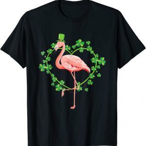 Irish Flamingo Green Saint Patrick Day 2022 Lucky St Pattys Limited Shirt