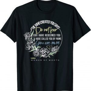 Isaiah 43 1 Bible Verse Do Not Fear T-Shirt