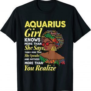 January and February birthday Zodiac sign Aquarius queen T-Shirt