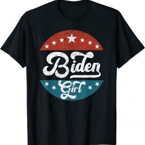 Joe Biden Girl Retro 2020 Election President Democrat Gift T-Shirt