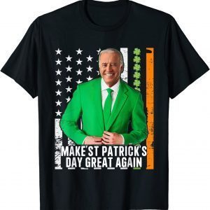 Joe Biden St Patricks's Day Irish Lucky Classic Shirt