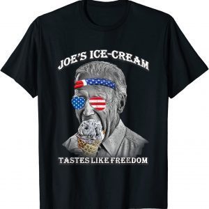 Joe's Ice-Cream, Funny 4th Of July, Biden Taste of Freedom Classic Shirt