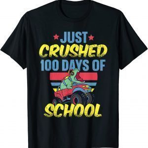 Just Crushed 100 Days of School for a 1st Grade Student Classic Shirt