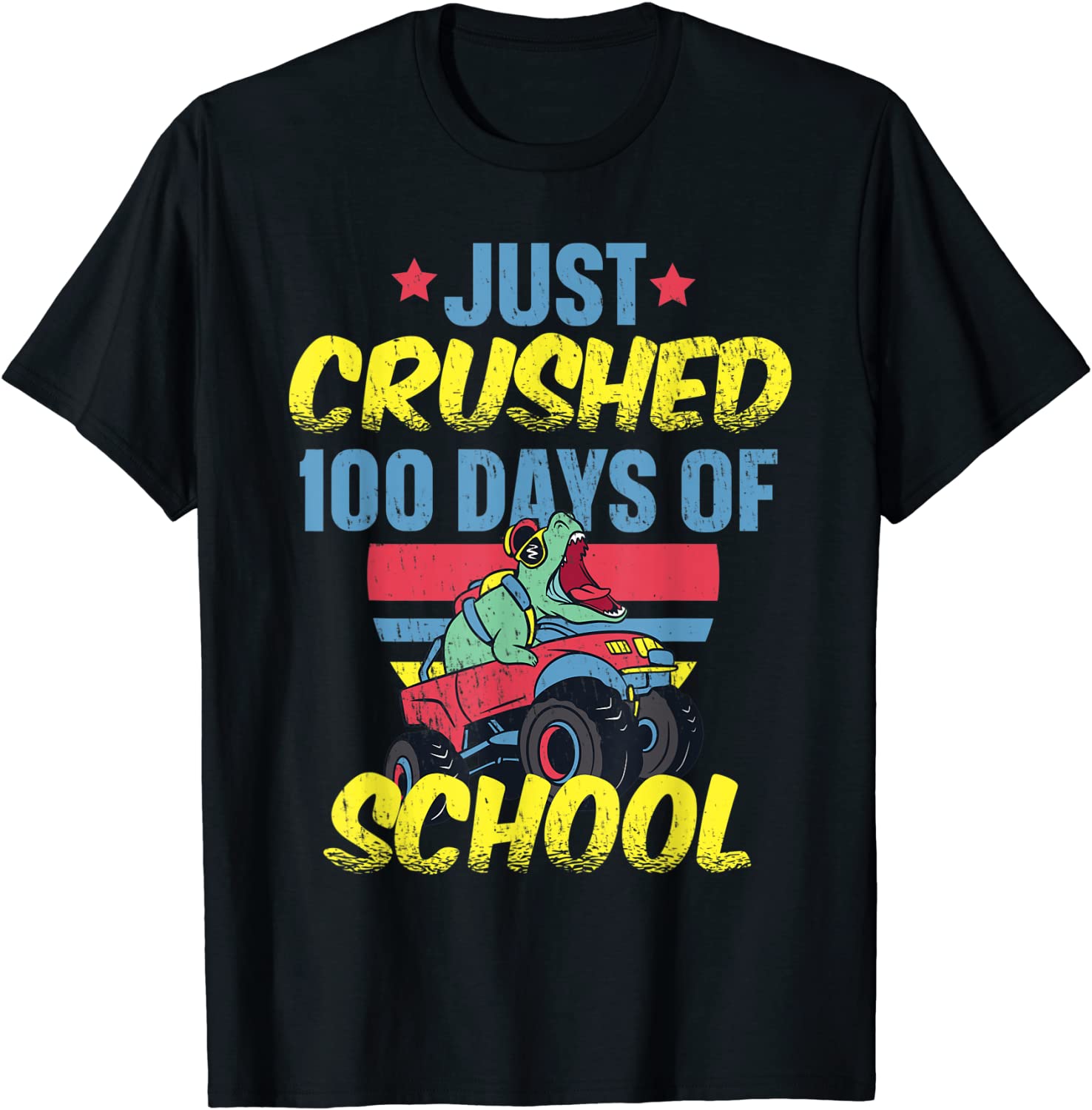 Just Crushed 100 Days of School for a 1st Grade Student Classic Shirt