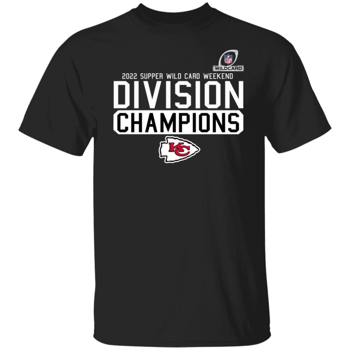 Kansas City Chiefs 2022 Super Wild Card Division Champions Unisex shirt