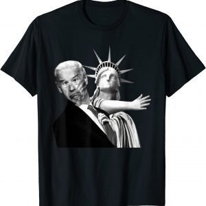 Lady liberty slapping Biden - Anti Joe Biden 2022 Shirt