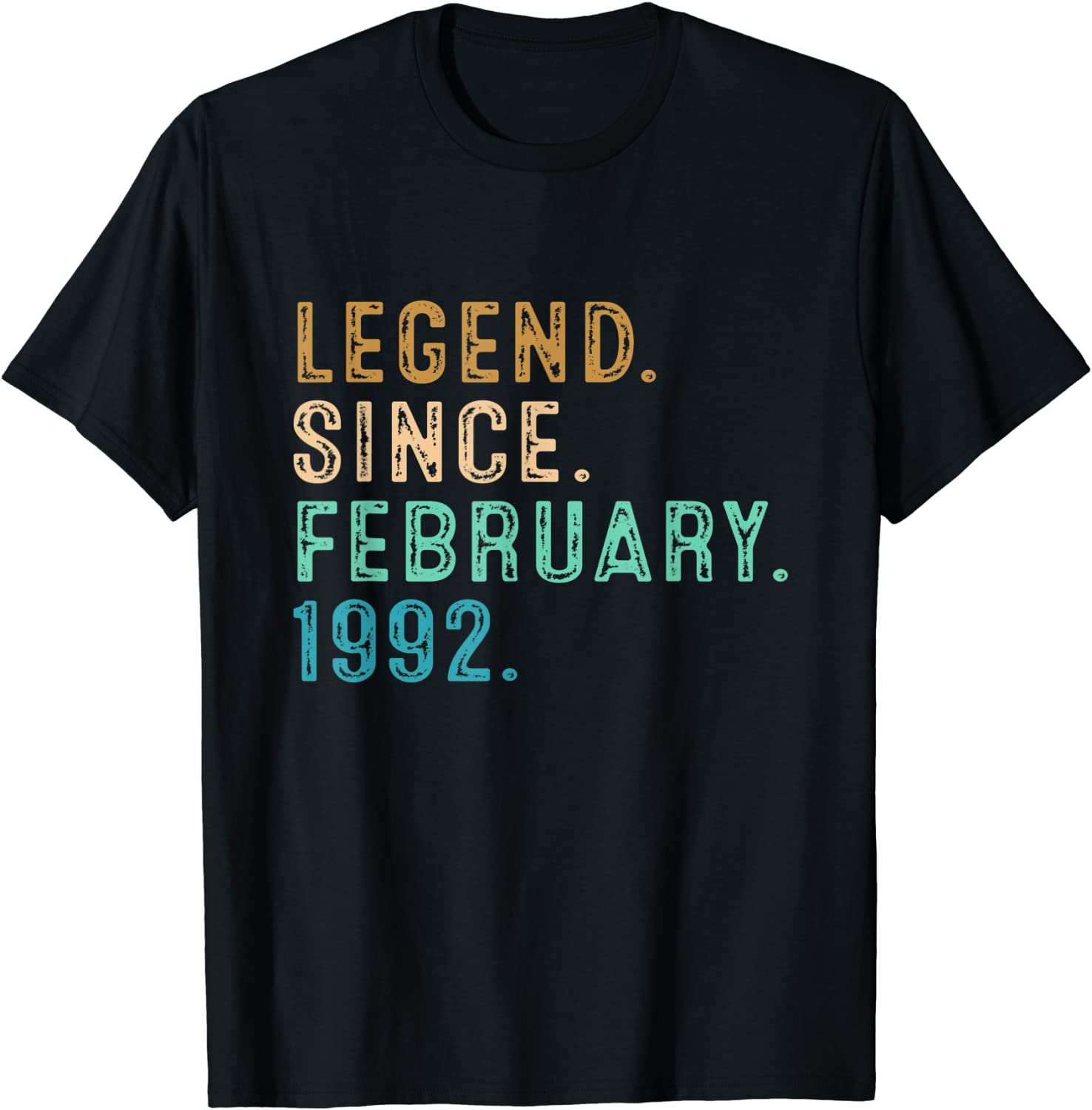 Legend Since February 1992 30Th Birthday 30 Years Old Classic T-Shirt