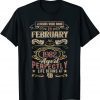 Legends Were Born In February 1982 Aged Life Begins At 40 Unisex shirt