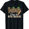 Leopard Apples 100th Day 4th Grade Teacher 100 Days Smarter Classic Shirt