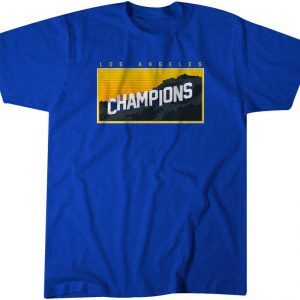 LA Rams Champions Sign Shirt