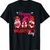 Love Gnome Squad Happy Valentine Gnome Gift T-Shirt