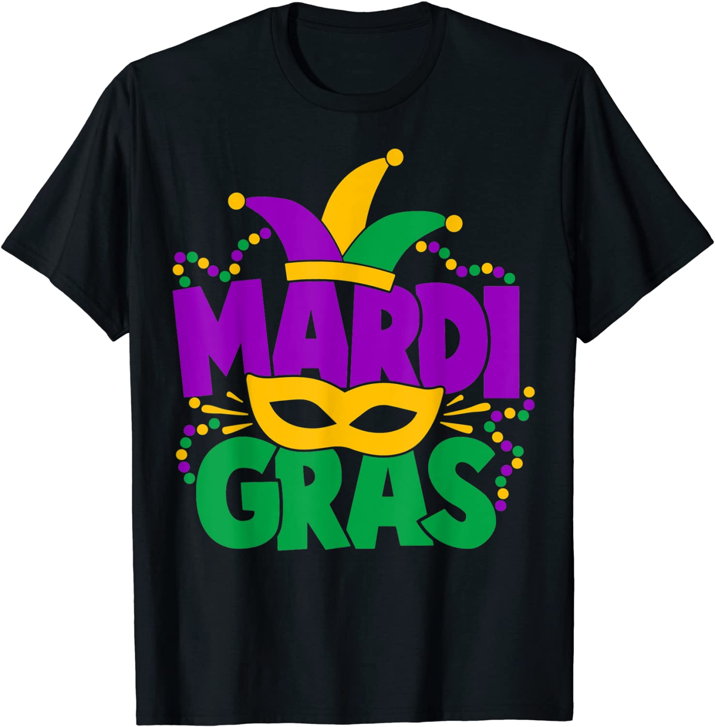 Mardi Gras 2022 Parade Party Masquerade New Orlean Gift T-Shirt - Teeducks