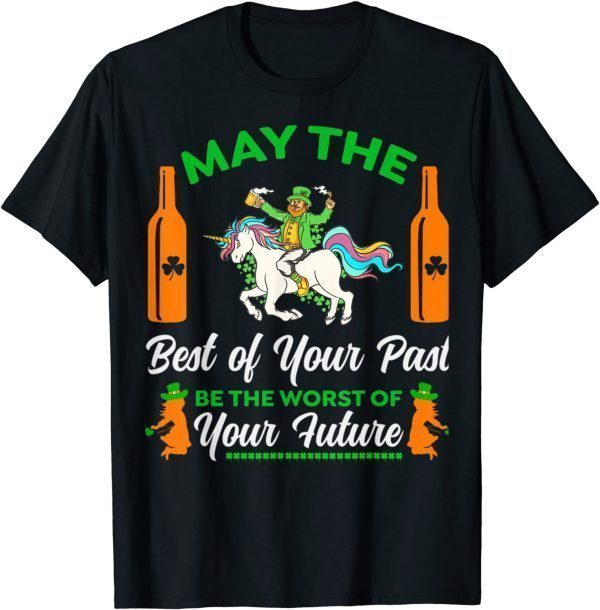 St Patrick's Day Leprechaun Riding On A Unicorn Classic Shirt