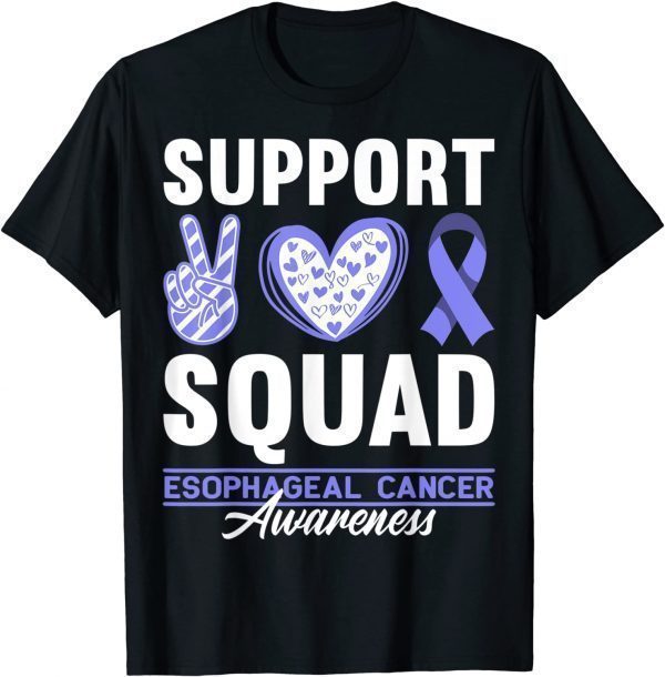 Support Squad I Esophagus Esophageal Cancer Awareness 2022 Shirt