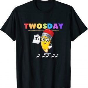 Teachers 2-22-22 Twosday Coffee Happy Twosday Limited Shirt